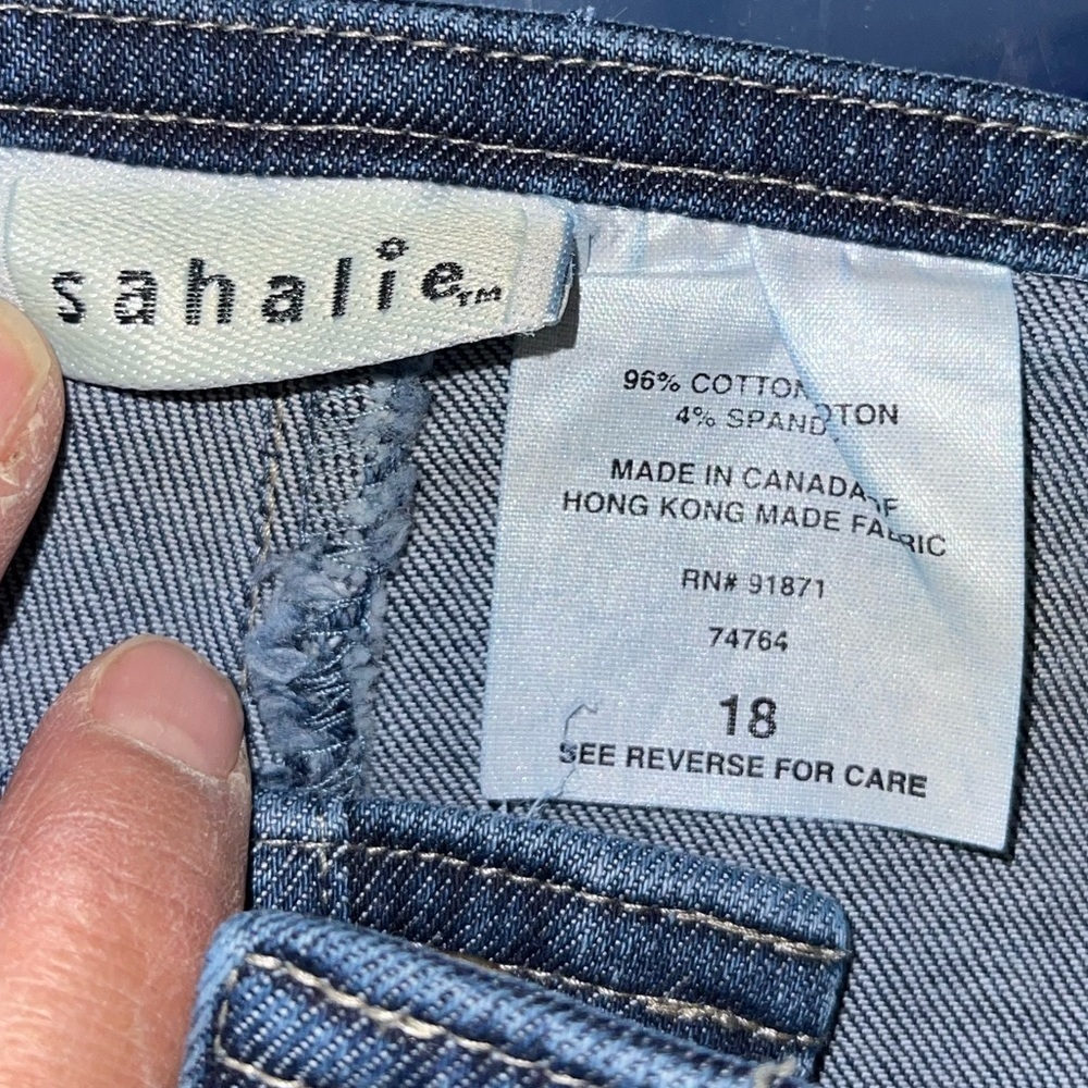 NWT- Sahalie Dream Jeans. Size 18 New- old stock from 2005 - Picture 8 of 10
